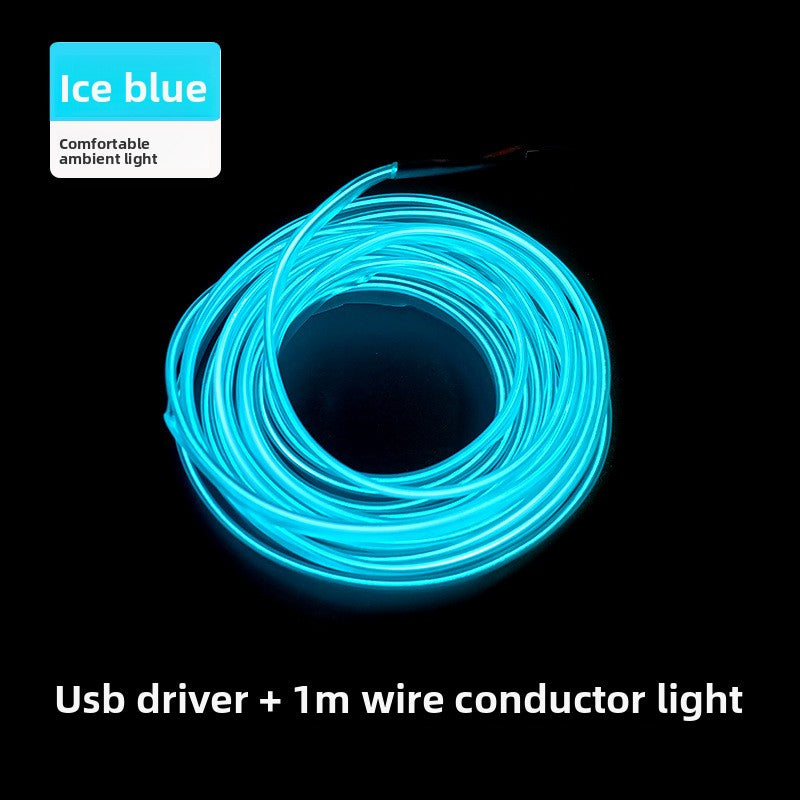 Luz LED para interior de coche tiras / Car Interior LED Atmosphere Light Strips