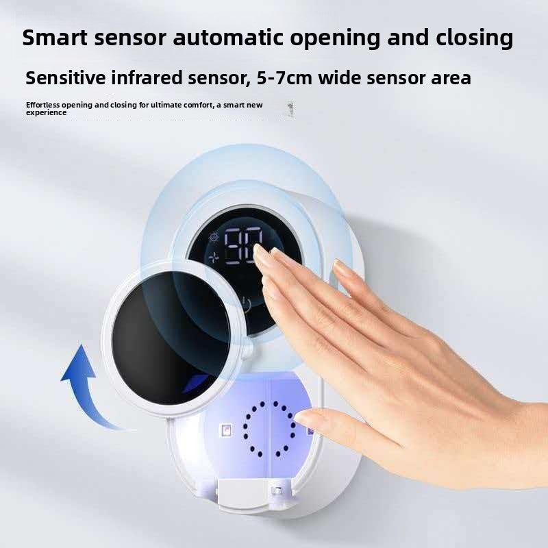 Soporte Inteligente para Cepillos de Dientes con Esterilizacion UV Automatica / Smart UV Toothbrush Holder with Automatic Sterilization