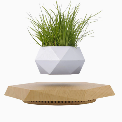 Maceta Flotante con Levitacion Magnetica / Magnetic Levitation Planter