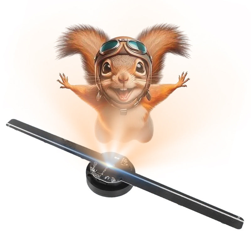 Ventilador Proyector holográfico 3D / 3D Holographic Fan Projector