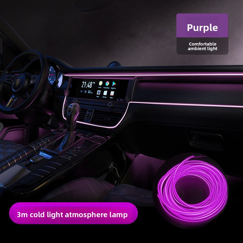 Luz LED para interior de coche tiras / Car Interior LED Atmosphere Light Strips