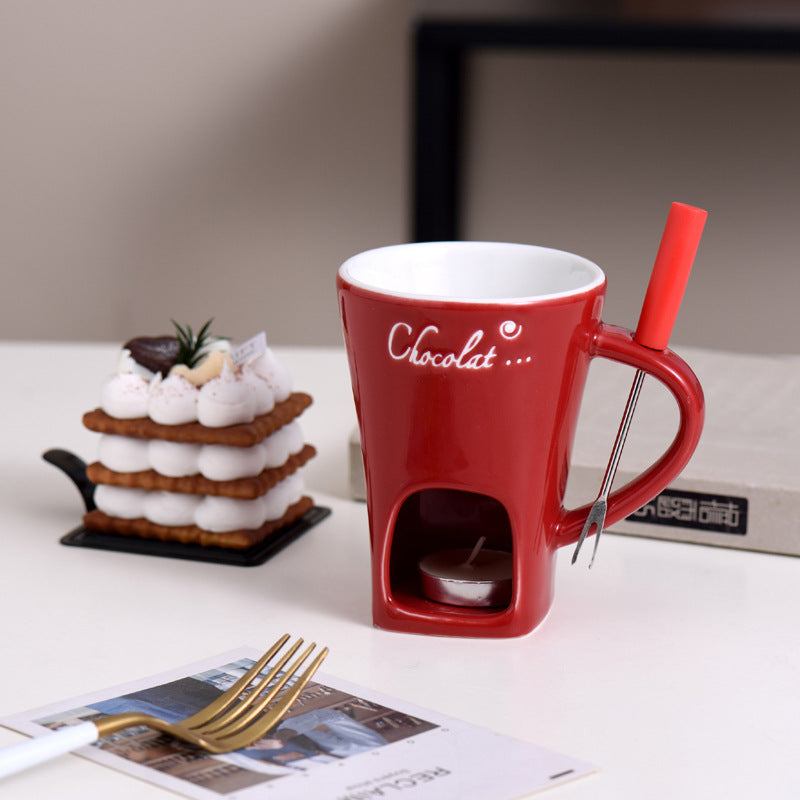 Taza de Ceramica para derretir Chocolate / Ceramic chocolate cup
