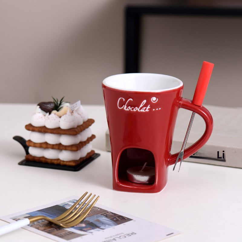 Taza de Ceramica para derretir Chocolate / Ceramic chocolate cup