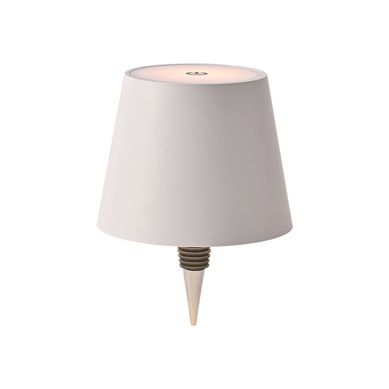 Lampara USB de Mesa Recargable con Diseño de tapa de Botella / USB Rechargeable Bottle Table Lamp