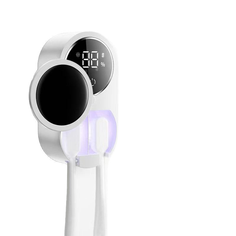 Soporte Inteligente para Cepillos de Dientes con Esterilizacion UV Automatica / Smart UV Toothbrush Holder with Automatic Sterilization
