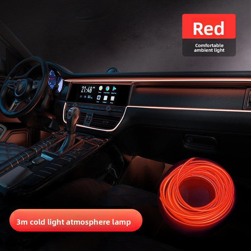 Luz LED para interior de coche tiras / Car Interior LED Atmosphere Light Strips