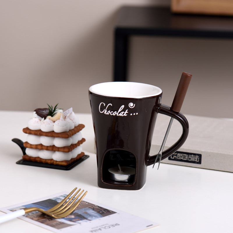 Taza de Ceramica para derretir Chocolate / Ceramic chocolate cup