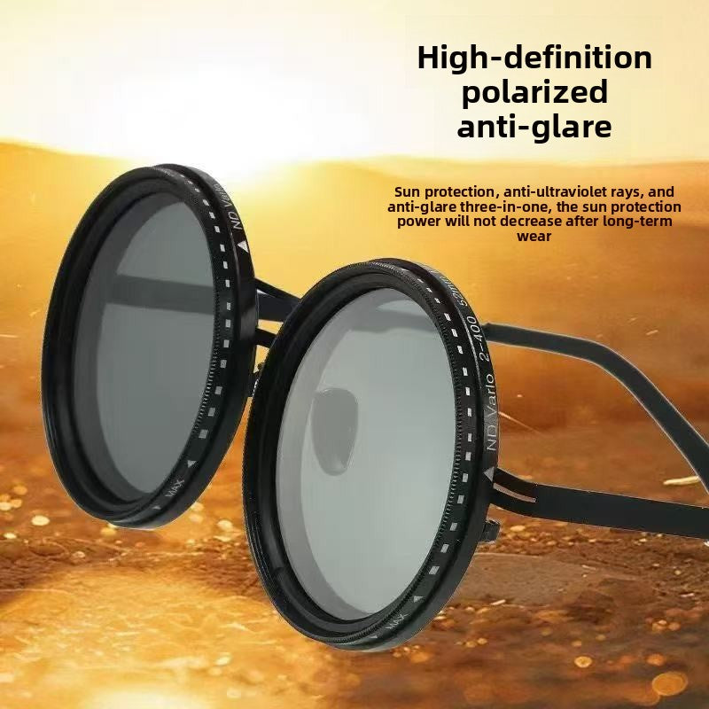 Lentes de sol polarizadas con Oscurecimiento Ajustable / polarized sunglasses