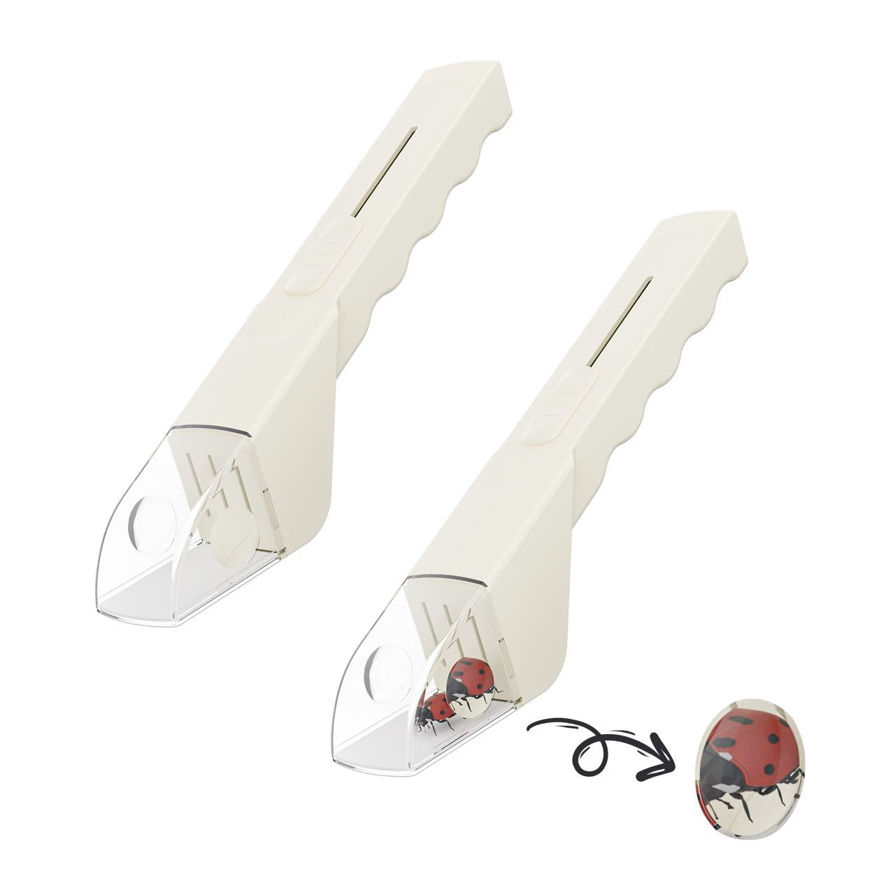 Atrapa Insectos Portatil con Lupa Integrada / Handheld Insect Catcher Trap with Magnifying Lens