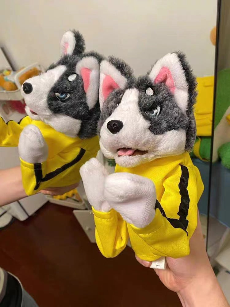 Perrito Husky boxeador punchPaw
/ PunchPaw boxing Husky dog Toy