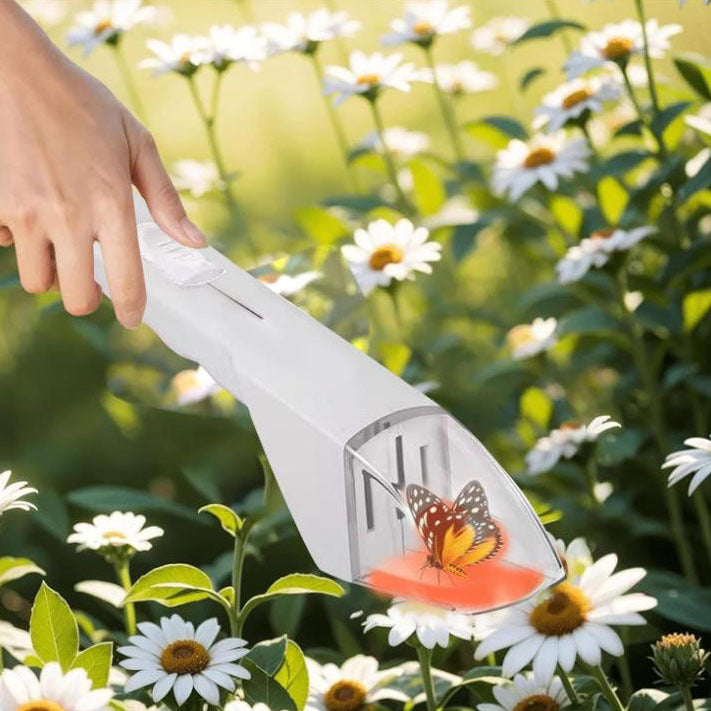 Atrapa Insectos Portatil con Lupa Integrada / Handheld Insect Catcher Trap with Magnifying Lens