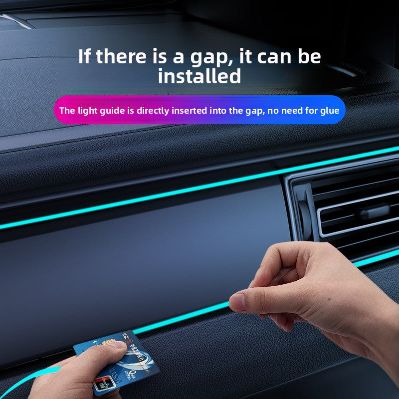 Luz LED para interior de coche tiras / Car Interior LED Atmosphere Light Strips