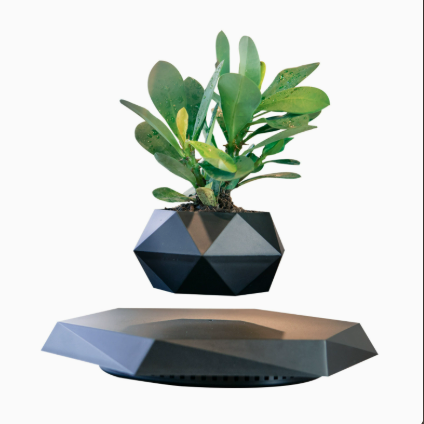 Maceta Flotante con Levitacion Magnetica / Magnetic Levitation Planter