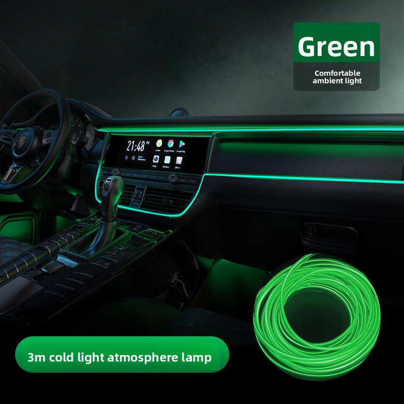 Luz LED para interior de coche tiras / Car Interior LED Atmosphere Light Strips