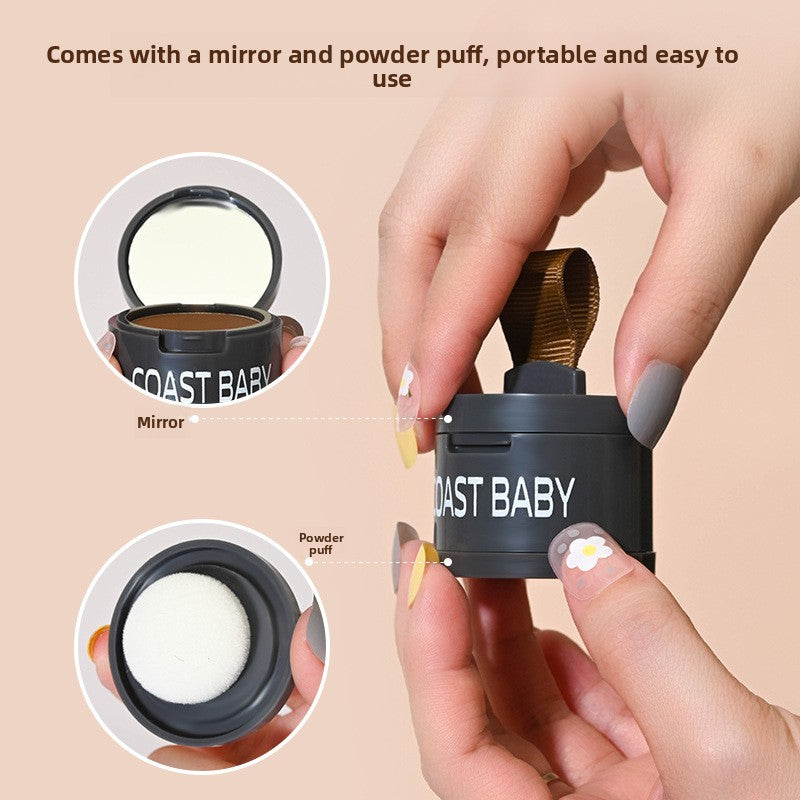Polvo para Disimular Entradas y Rellenar la Linea del Cabello / Loose powder for the hairline
