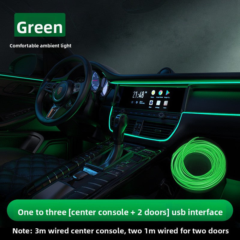 Luz LED para interior de coche tiras / Car Interior LED Atmosphere Light Strips