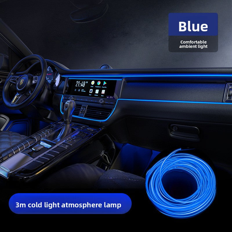 Luz LED para interior de coche tiras / Car Interior LED Atmosphere Light Strips
